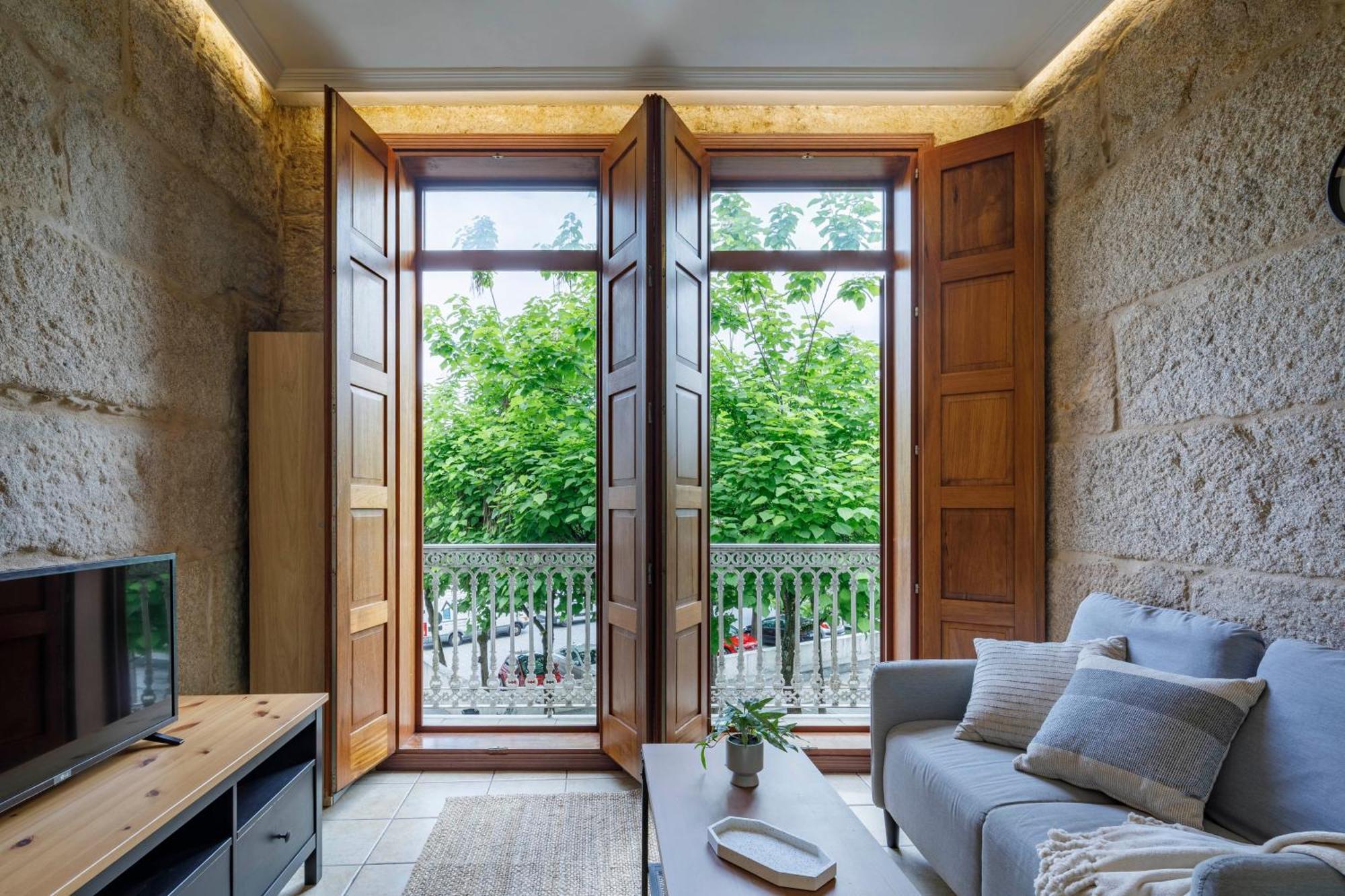 Con Encanto En El Casco Antiguo By Cabana Rentals Vigo Exterior foto