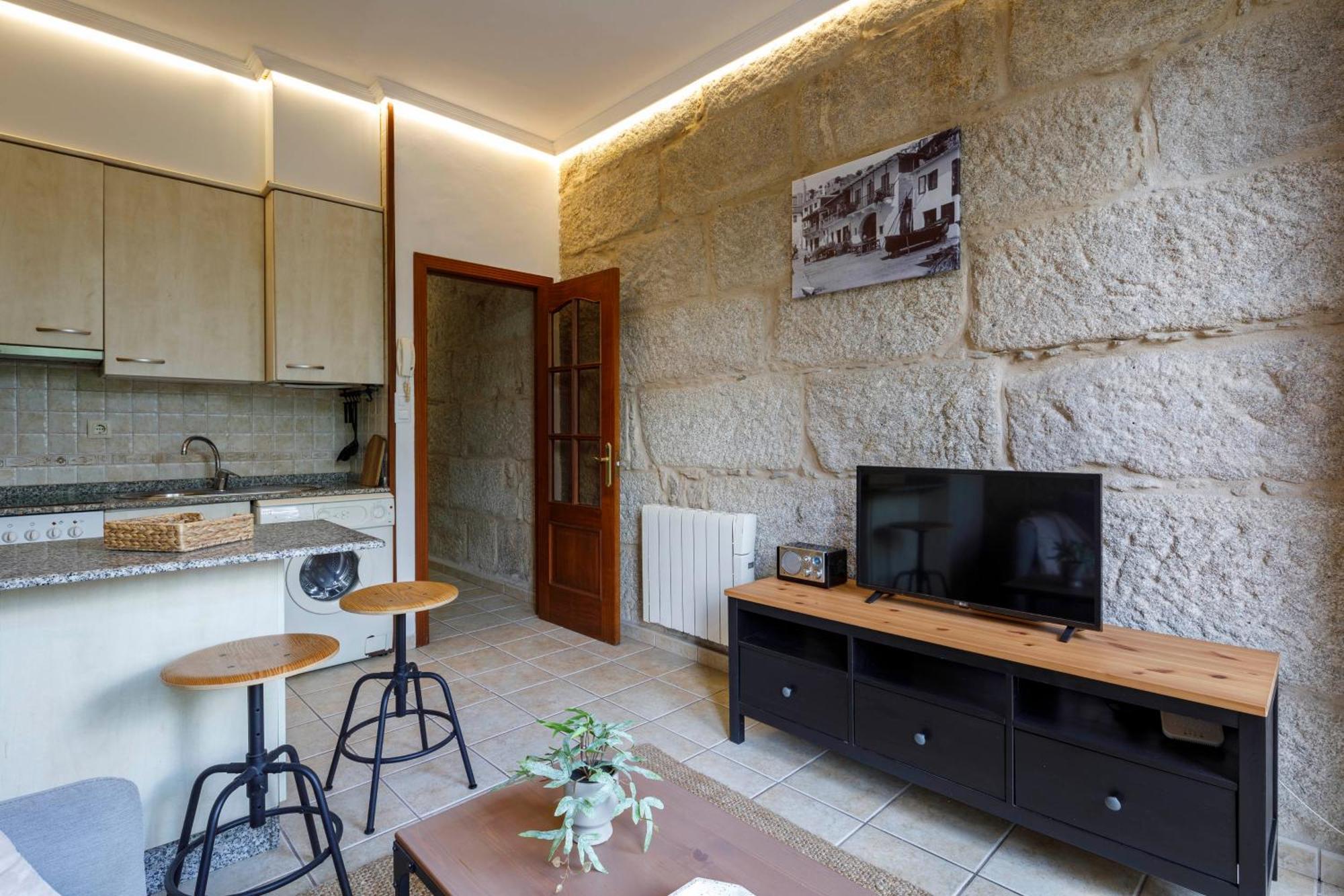 Con Encanto En El Casco Antiguo By Cabana Rentals Vigo Exterior foto